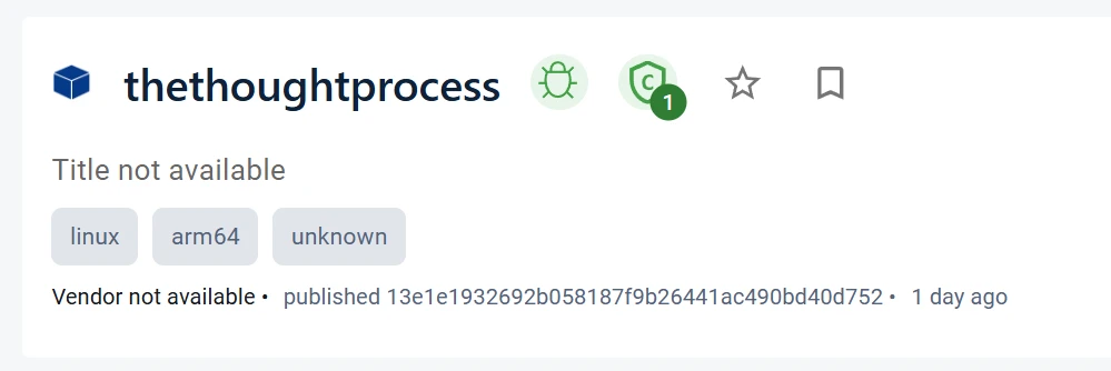 Verified container image signed with Cosign