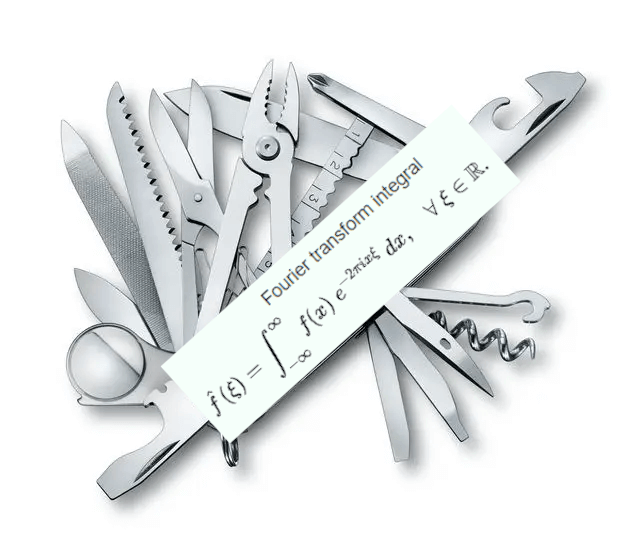 Applications of the Fourier transform: a mathematical swiss knife￼